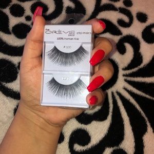100% human hair lashes 😍